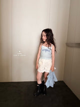 ［comma］Authentic lace sleeveless tops
