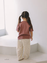 ［melmel］Flower pants