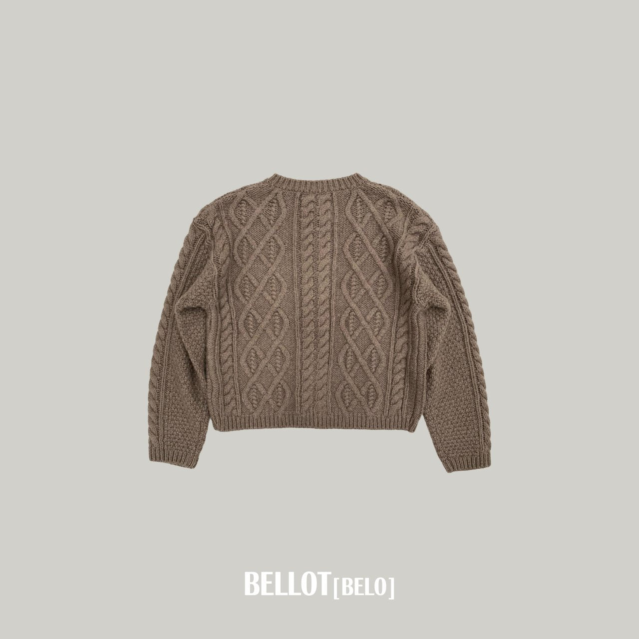 ［BELLOT］Alpha wool cardigan (mom)