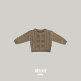 ［BELLOT］Berry cashmere knit pullover (baby)