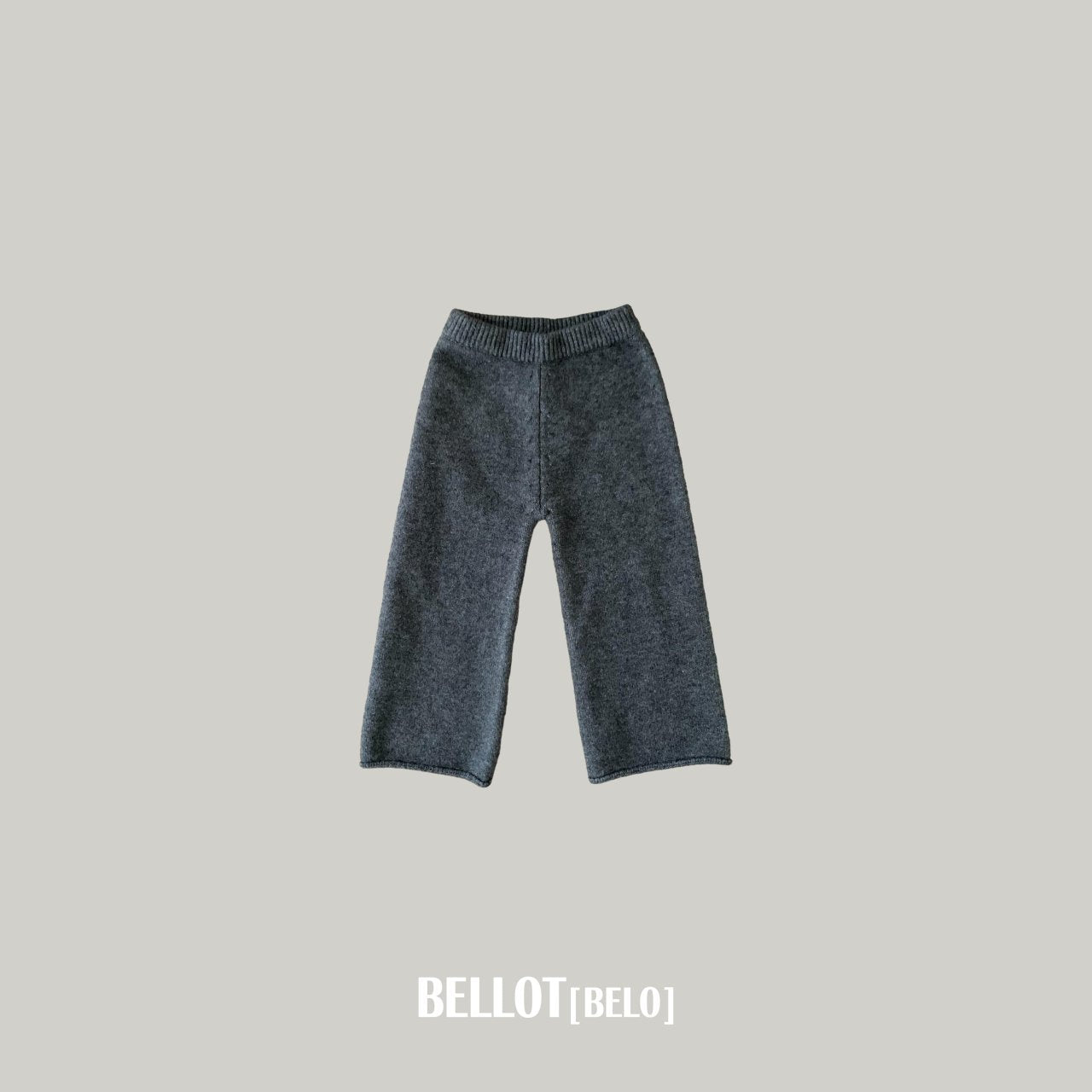 ［BELLOT］Uno knit pants (kids)