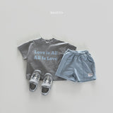 ［Bonito］Love is all tee (baby, kids, adult)