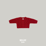 ［BELLOT］Alpha wool cardigan (baby)
