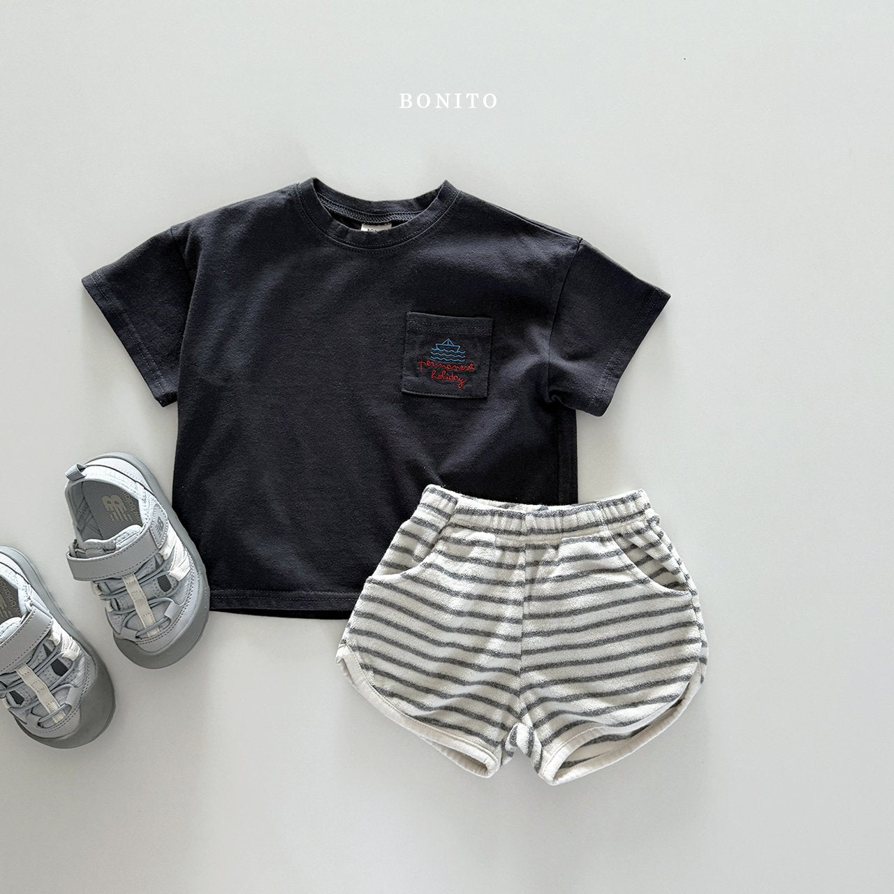 ［Bonito］Sailing vessel pocket tee