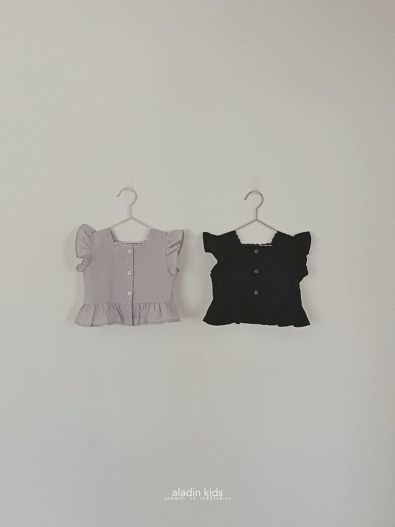 ［aladin］Lace square blouse