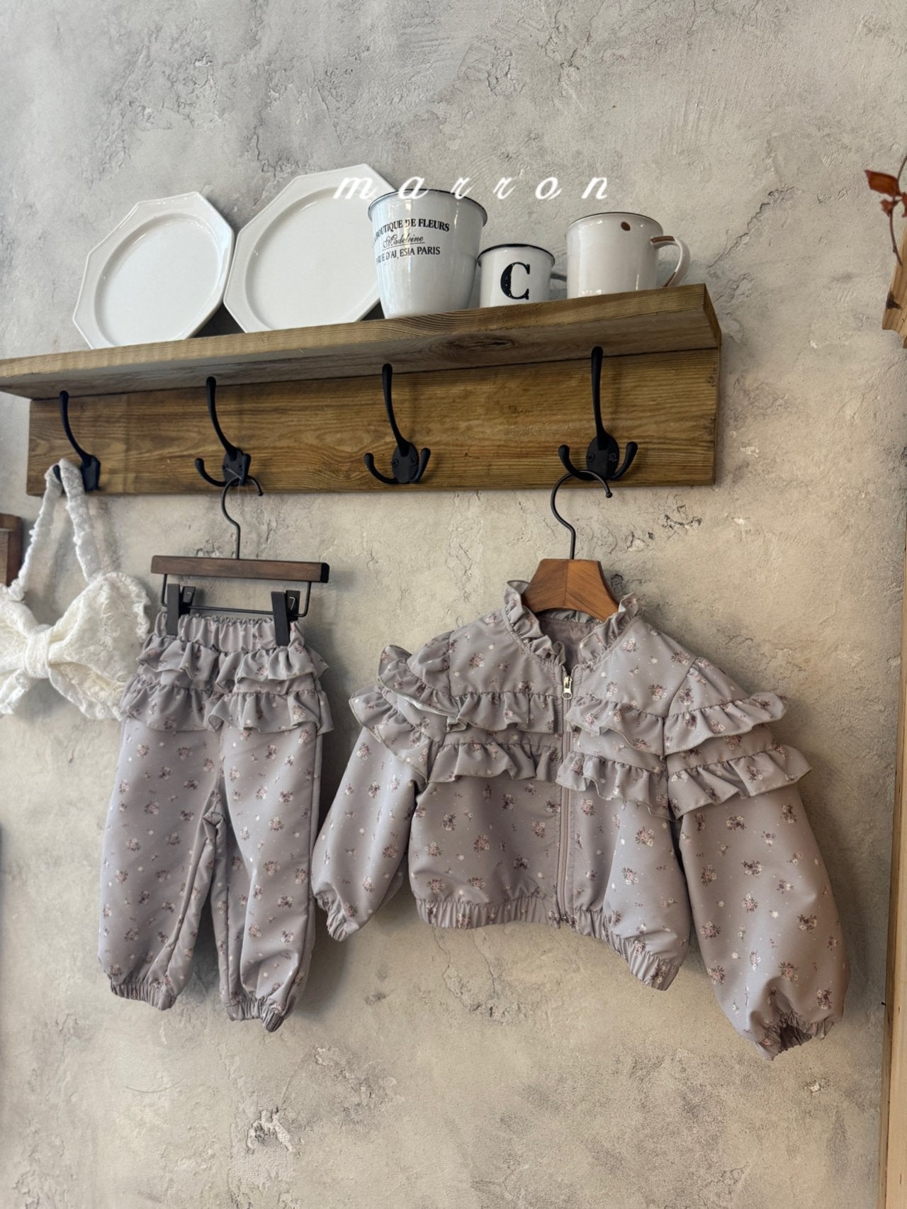 ［marron］Frill pants