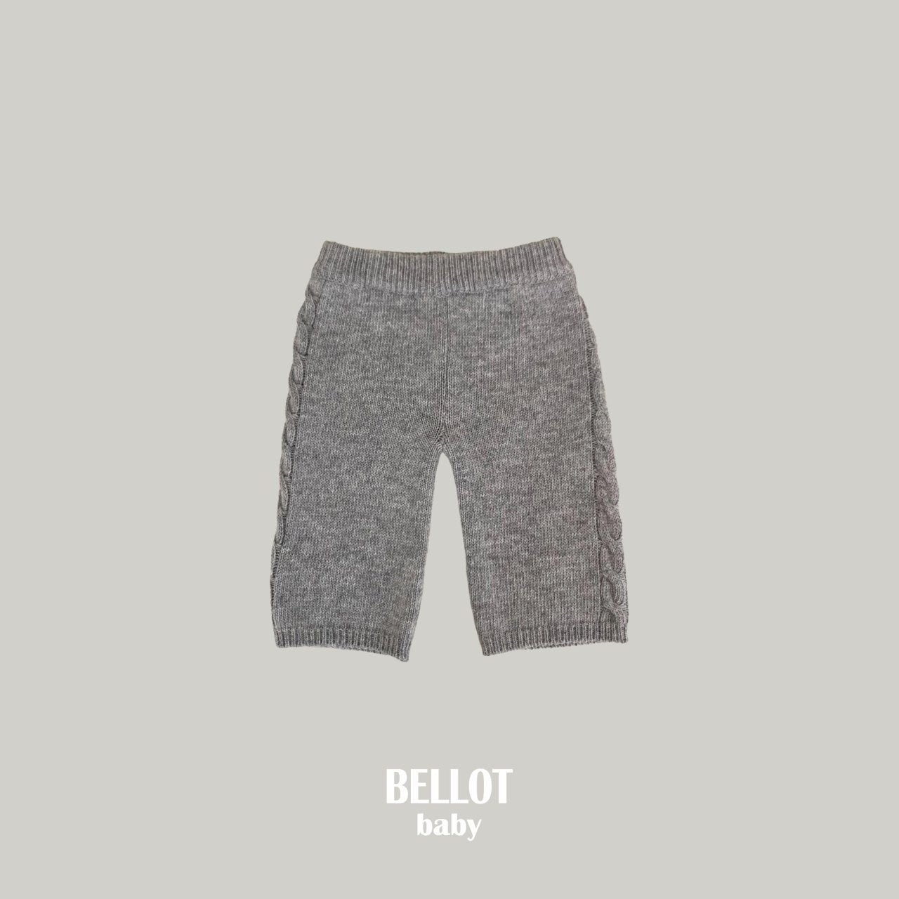 ［BELLOT］Berry cashmere knit pants (baby)