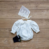 ［mkids］Maria collar rompers