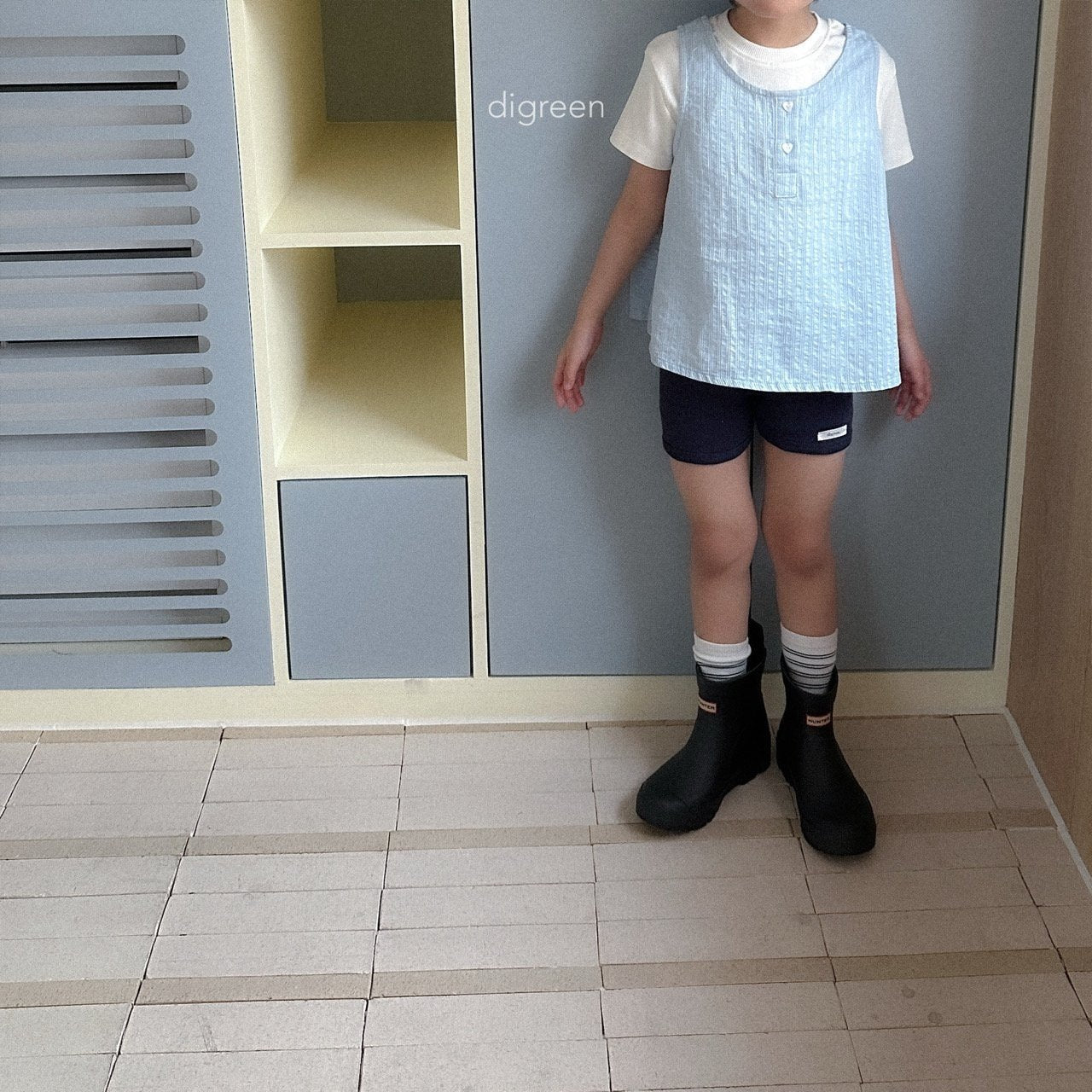［digreen］Milk short leggings