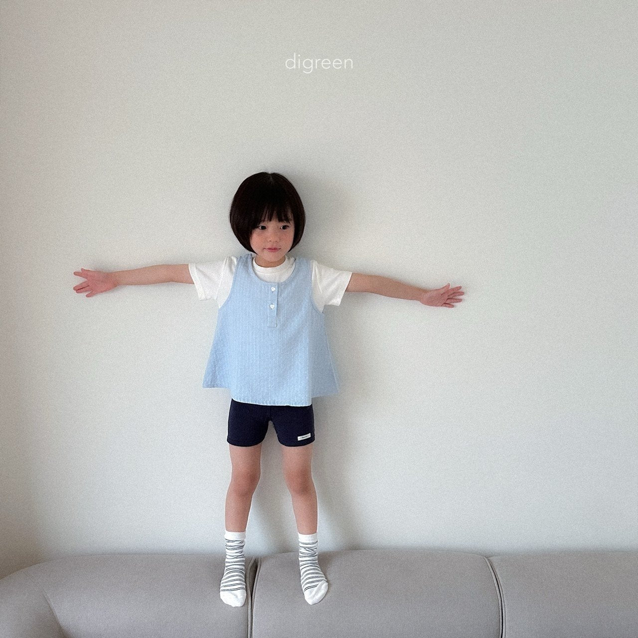 ［digreen］Milk short leggings