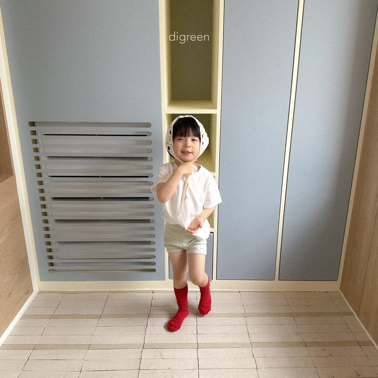 ［digreen］Milk short leggings