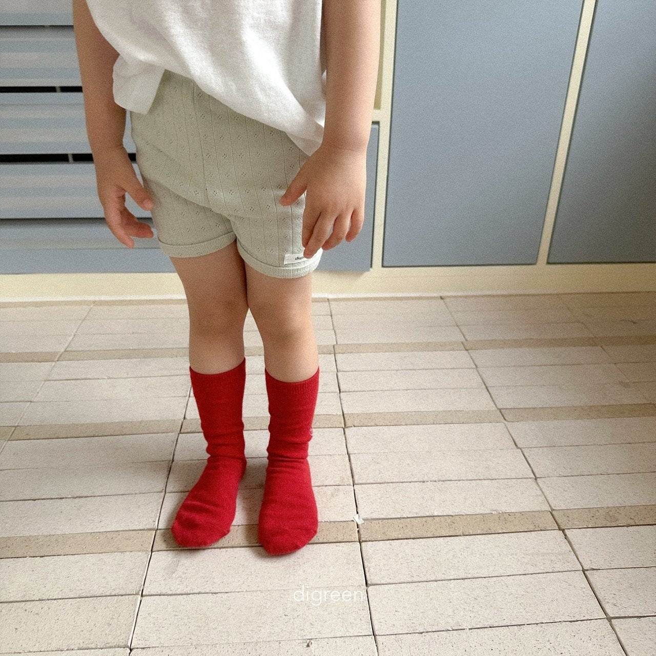 ［digreen］Milk short leggings