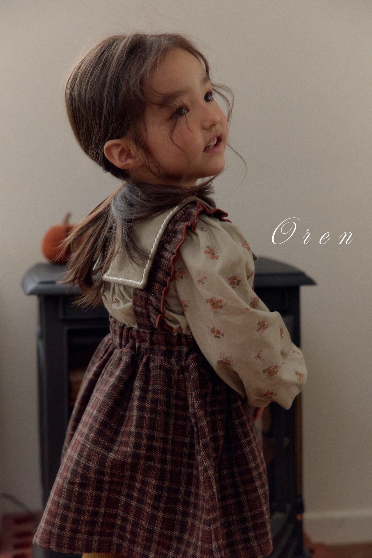 ［OREN］Nanette embroidery blouse