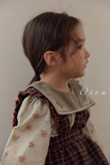 ［OREN］Nanette embroidery blouse