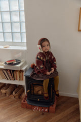 ［OREN］Belloti flower knit cardigan