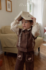 ［OREN］Natuur knit vest