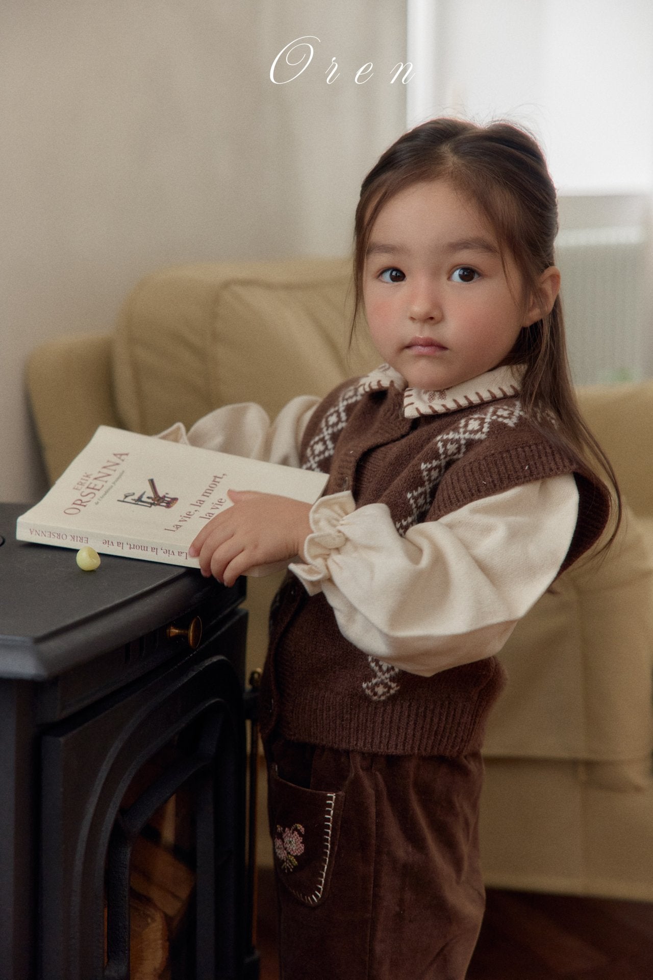 ［OREN］Assy mellow blouse