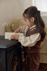 ［OREN］Natuur knit vest