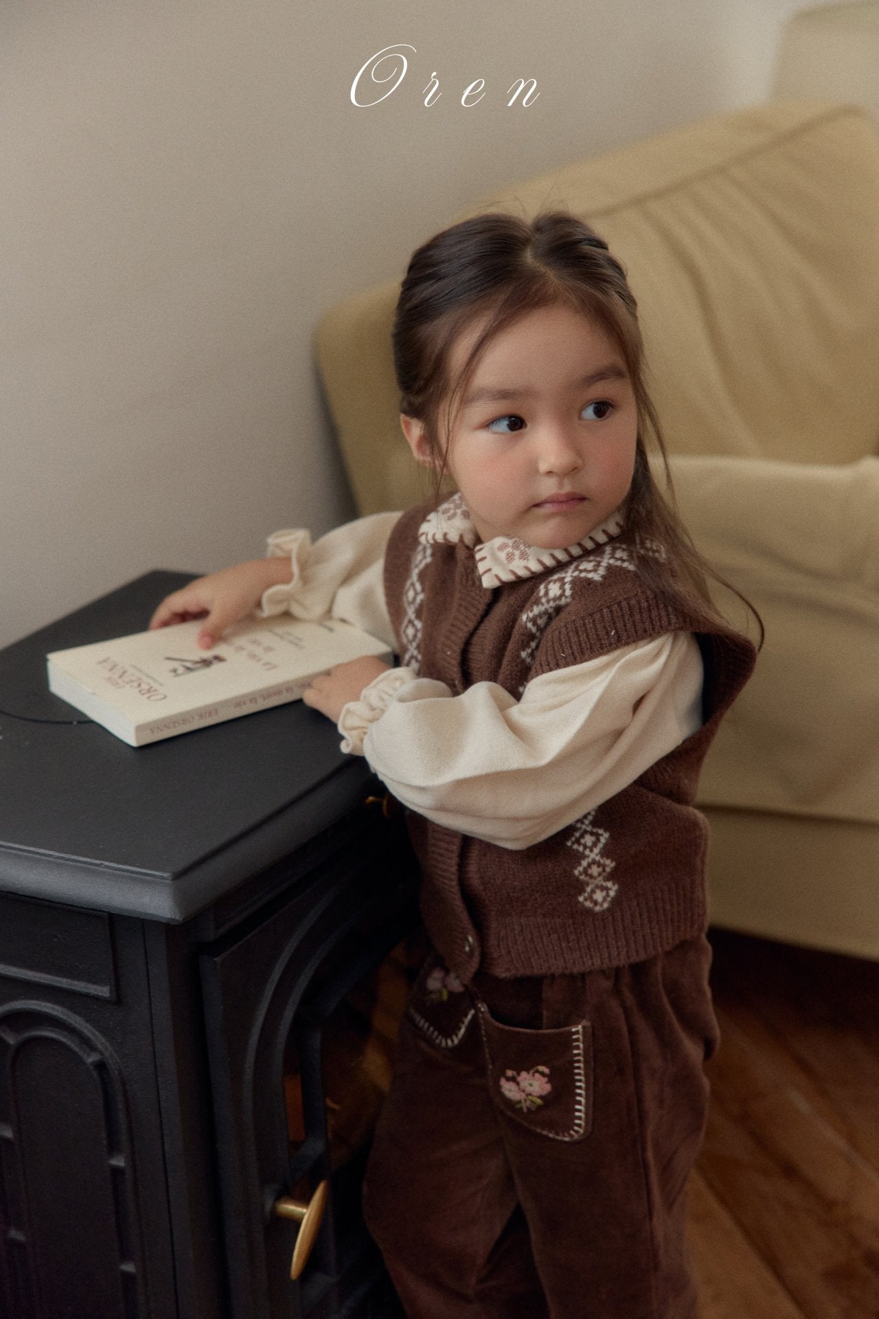 ［OREN］Assy mellow blouse