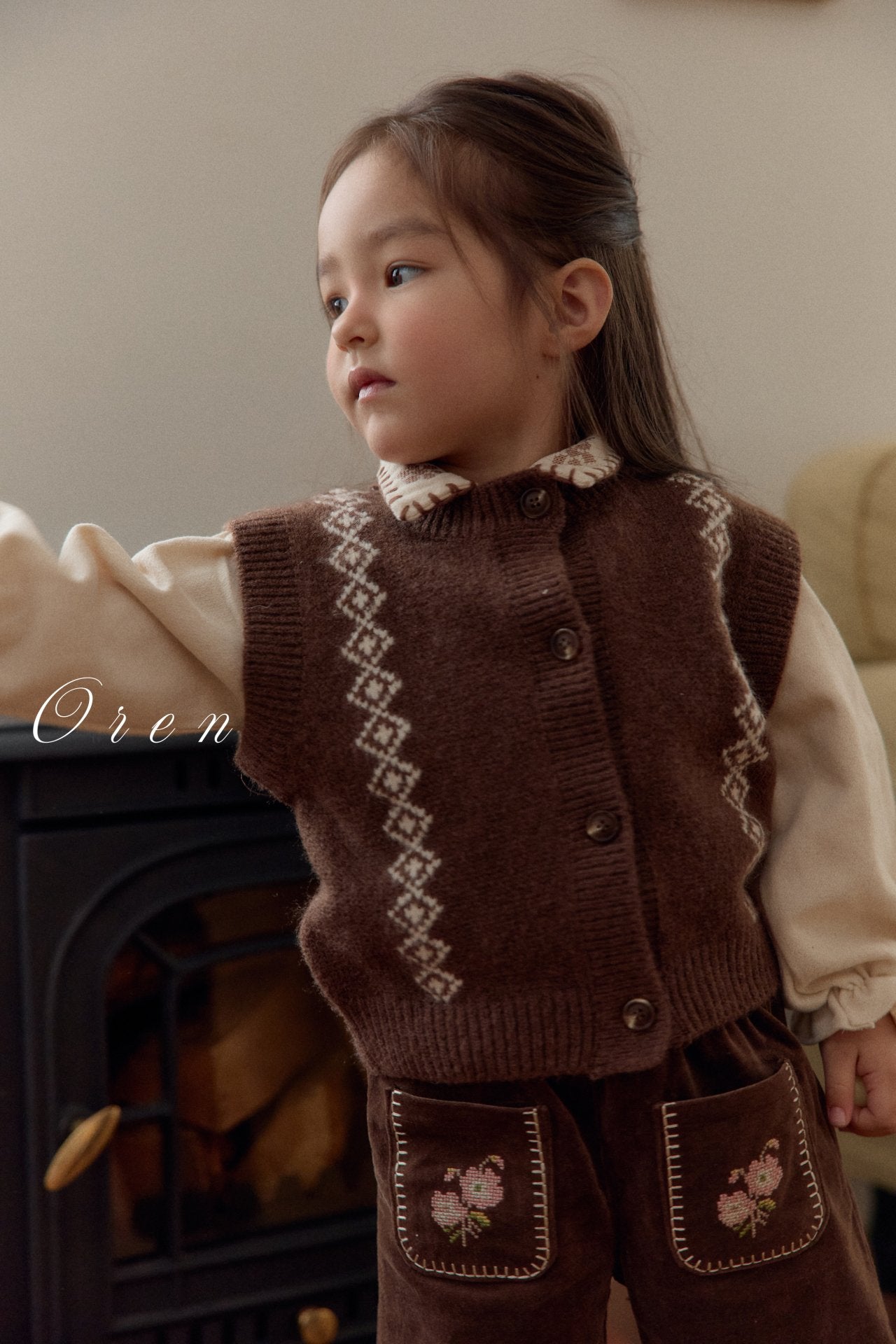 ［OREN］Assy mellow blouse