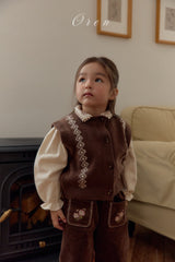 ［OREN］Natuur knit vest