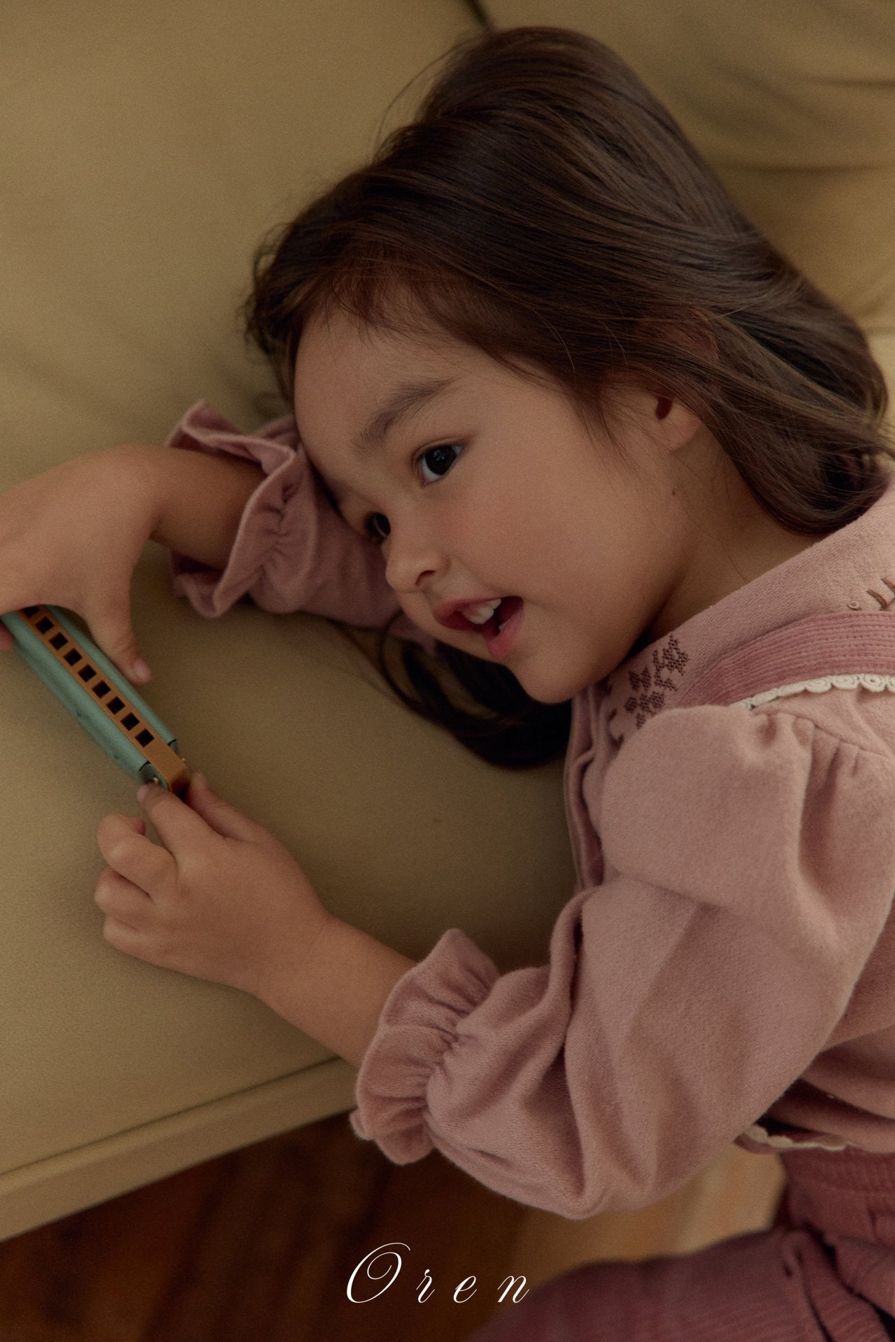 ［OREN］Assy mellow blouse