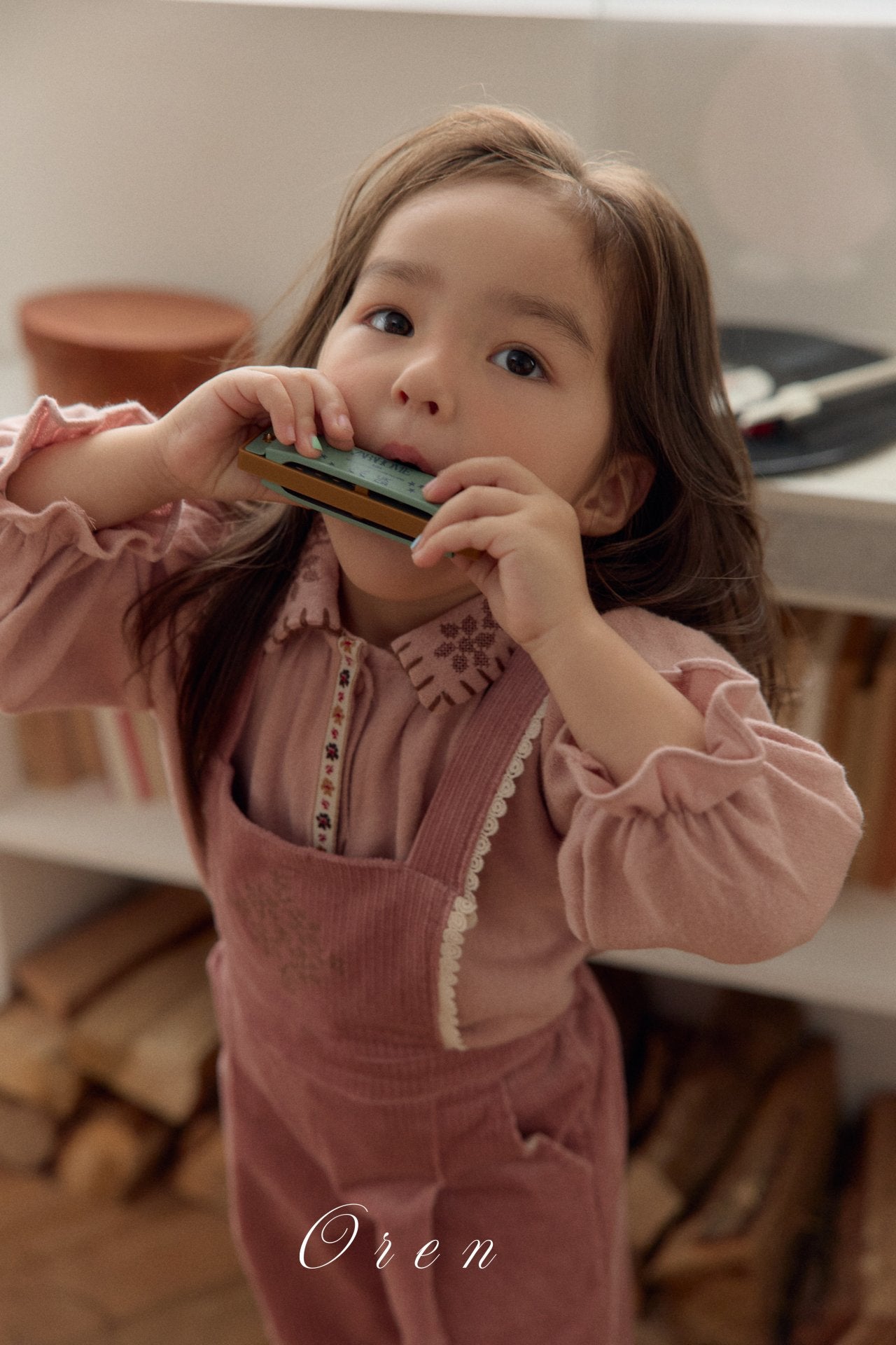 ［OREN］Assy mellow blouse