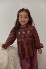 ［OREN］Rowan smock blouse