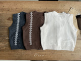 ［OREN］Natuur knit vest