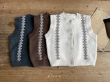 ［OREN］Natuur knit vest