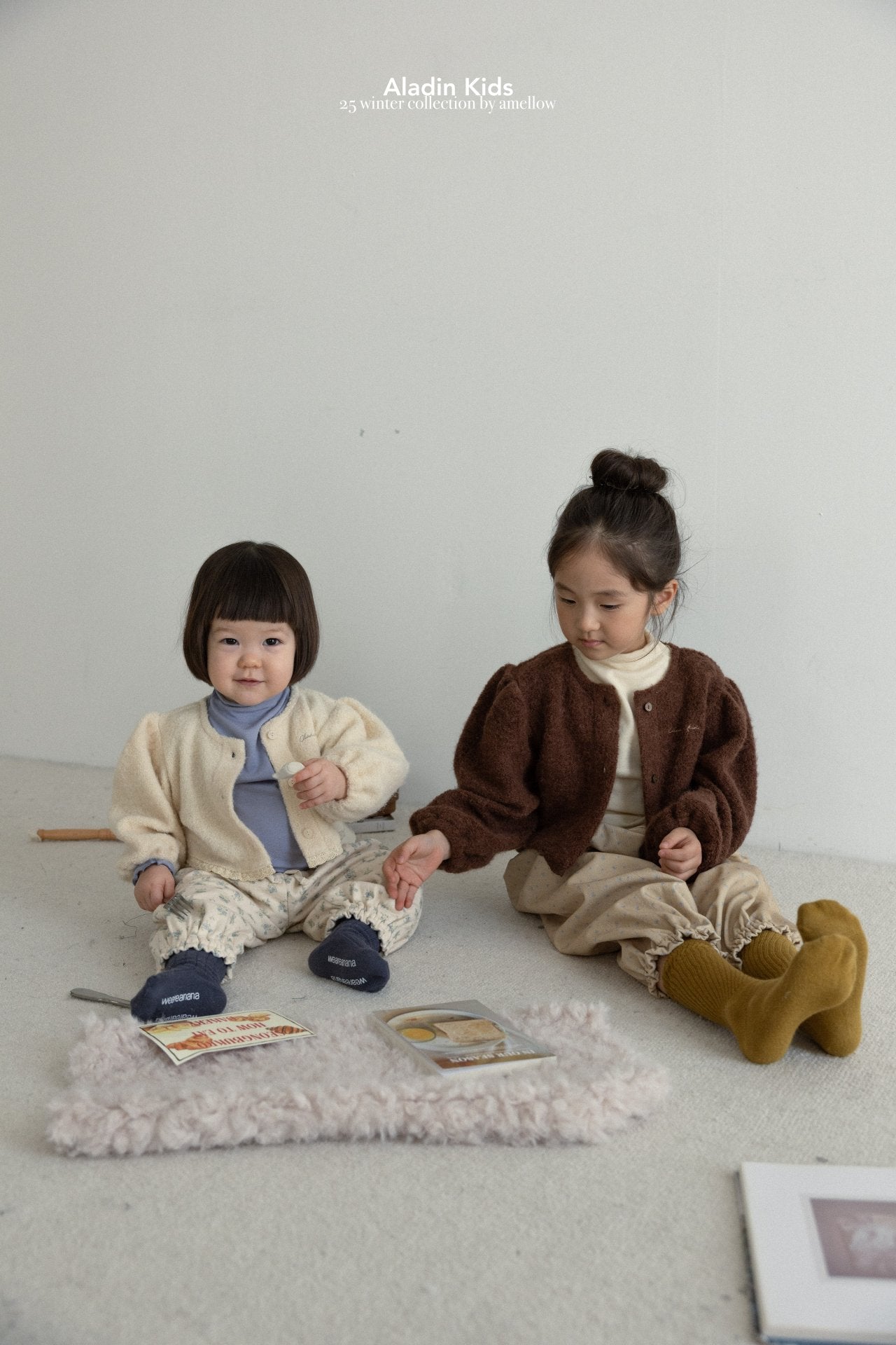 ［aladin］Soft puff cardigan