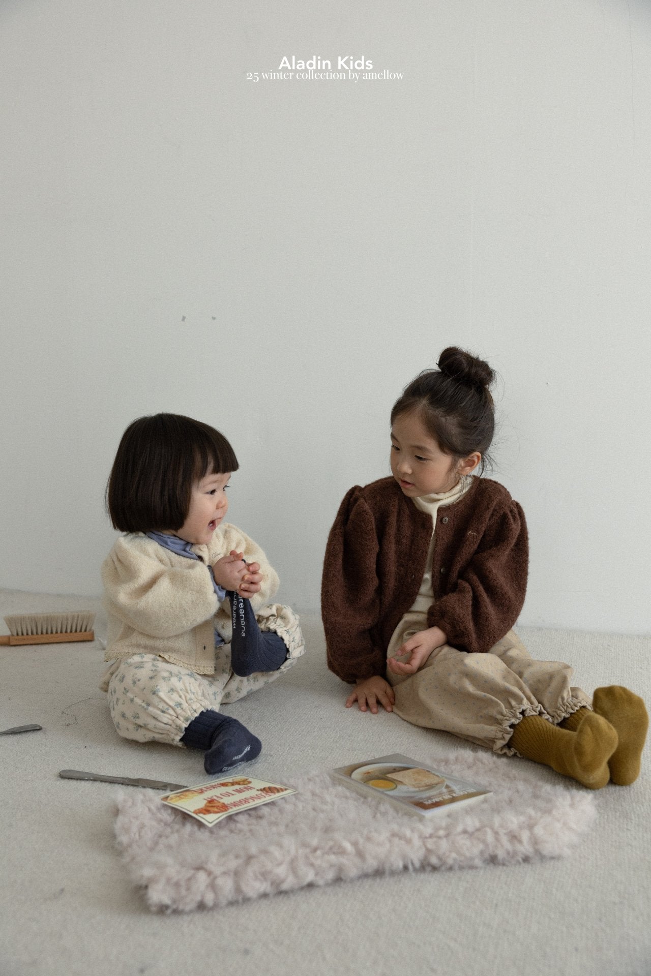 ［aladin］Soft puff cardigan