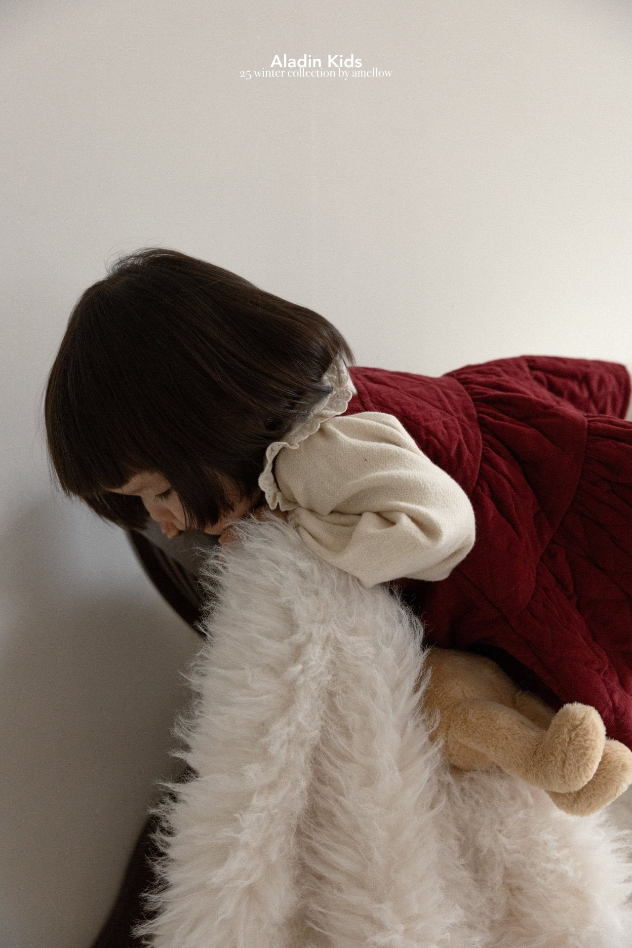 ［aladin］Lace collar blouse