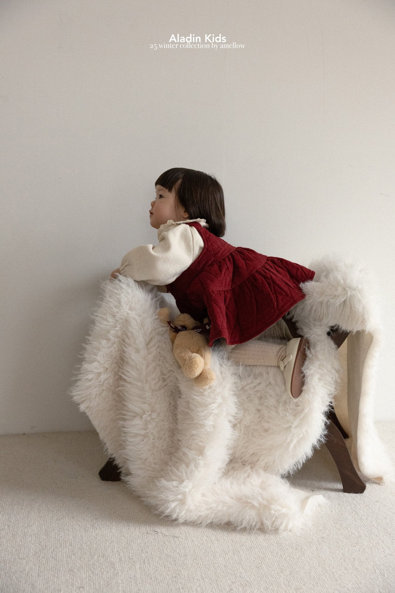 ［aladin］Lace collar blouse