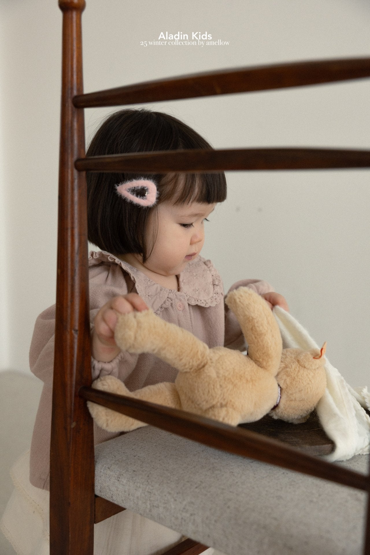 ［aladin］Lace collar blouse