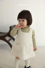 ［aladin］Petit frill button tops