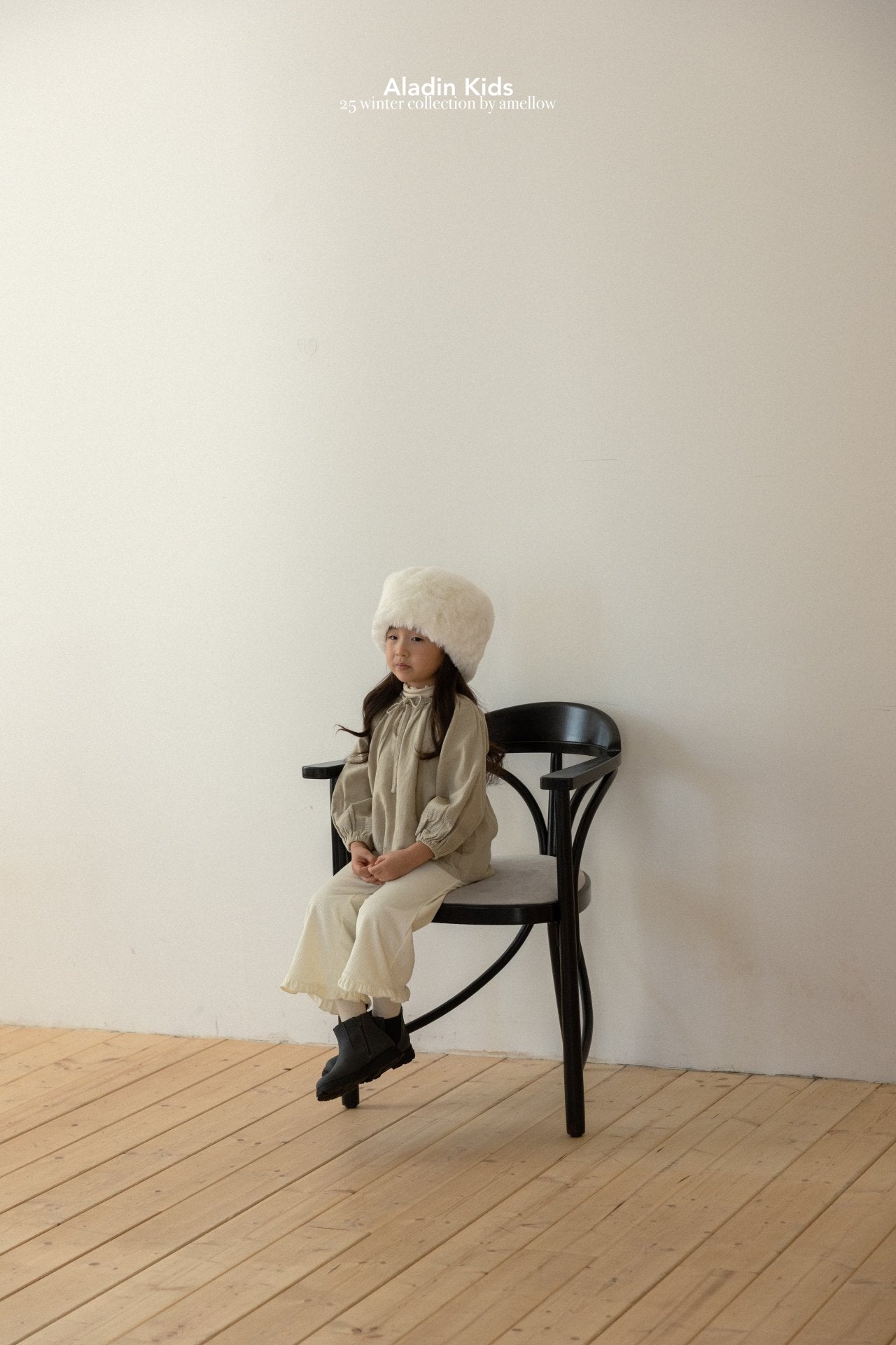 ［aladin］Warm ribbon blouse