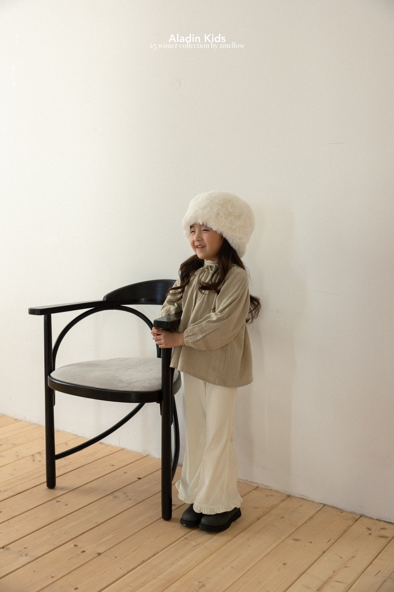 ［aladin］Warm ribbon blouse