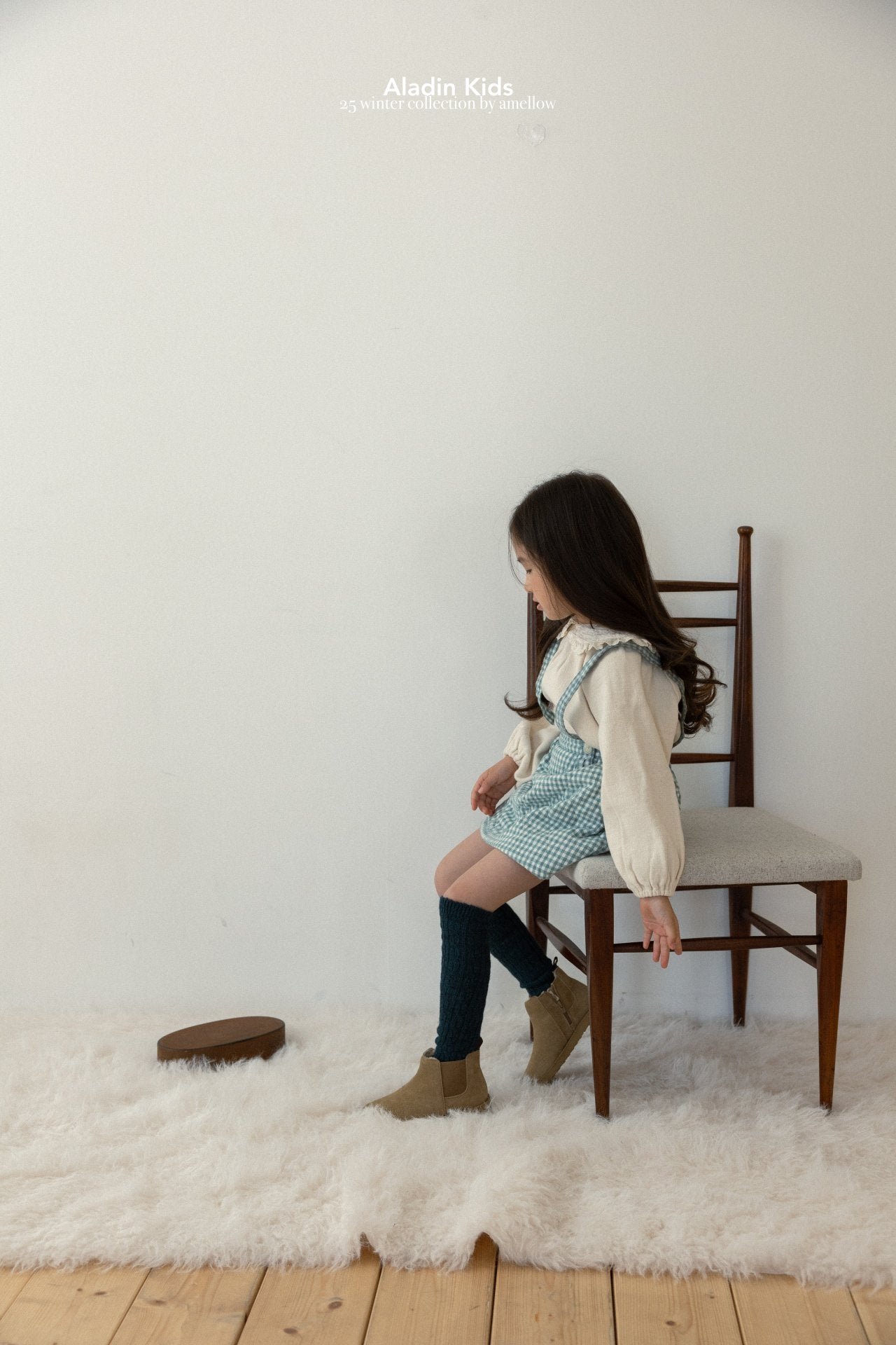 ［aladin］Lace collar blouse