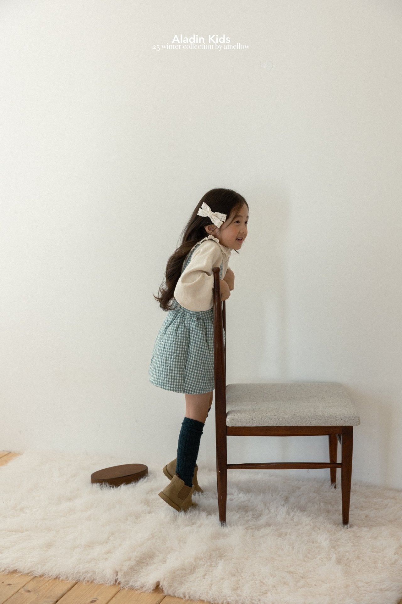 ［aladin］Lace collar blouse