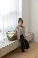 ［aladin］Frill straight pants