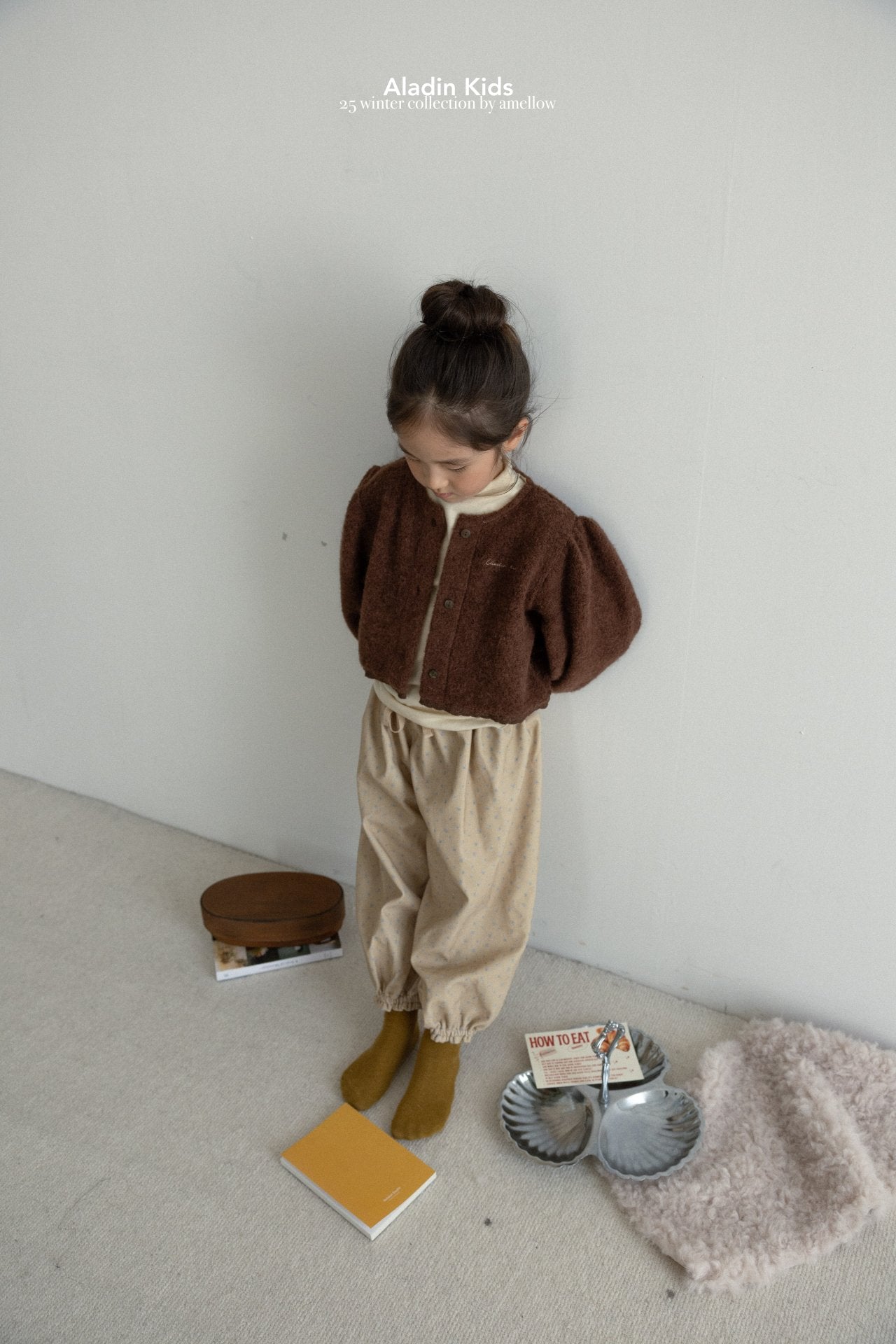 ［aladin］Soft puff cardigan