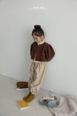 ［aladin］Soft puff cardigan