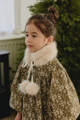 ［mon Atelier］Pompom neck warmer