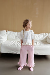 ［momo ann］Miya frill pants