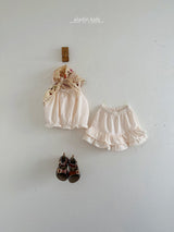 ［aladin］Cool cancan skirt pants