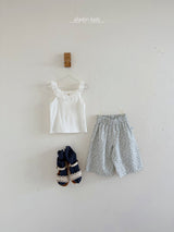 ［aladin］Lace frill sleeveless tops