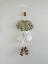 ［aladin］Emilly frill tuck blouse