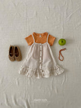 ［aladin］Square ribbon raglan tee