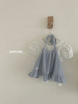 ［aladin］Holter frill blouse